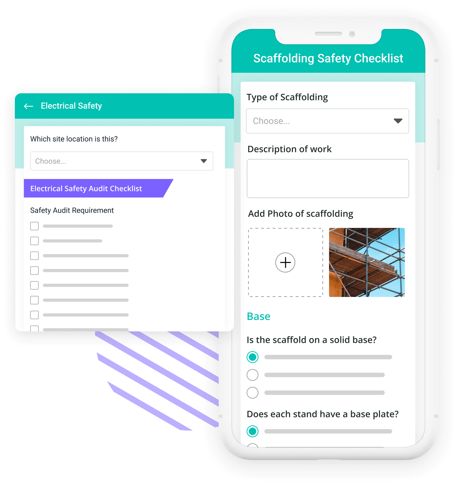 Safety Checklist Screengrab